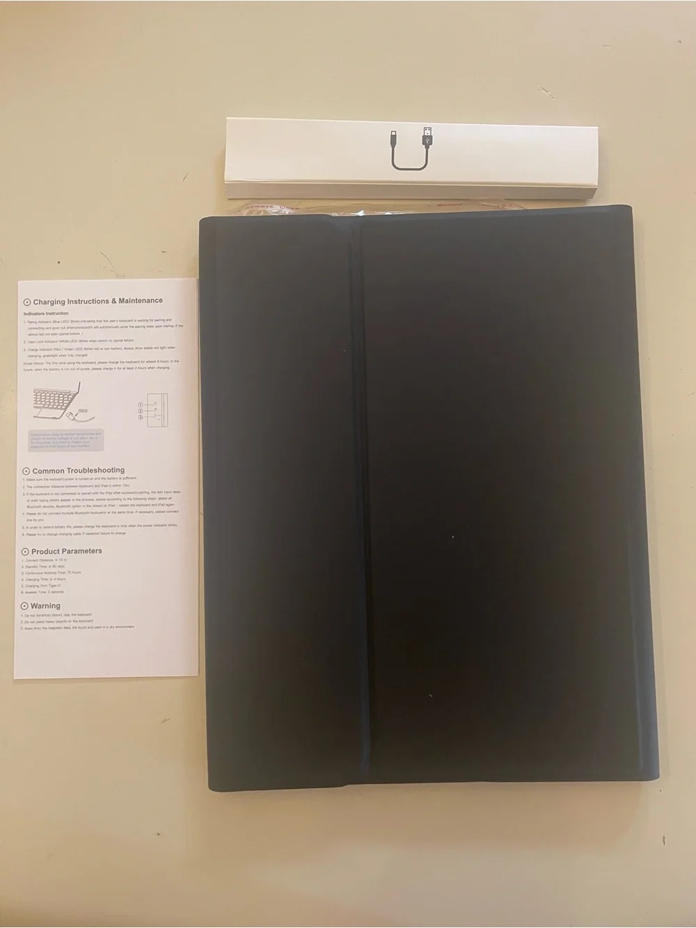 Compatible for iPad 11th 10th Generation Case with Keyboard, Folio Cover